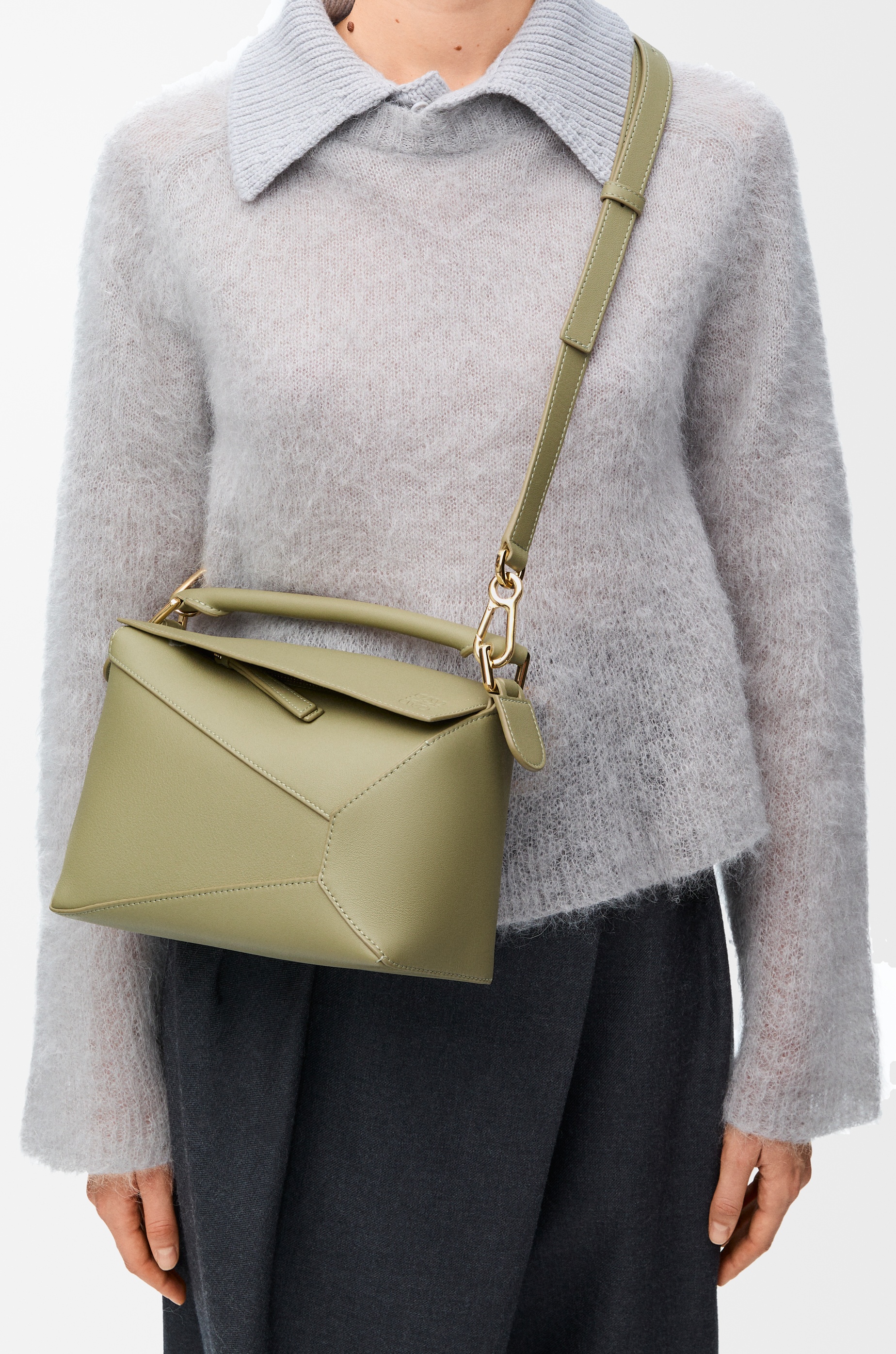 Small Puzzle bag in classic calfskin - 2