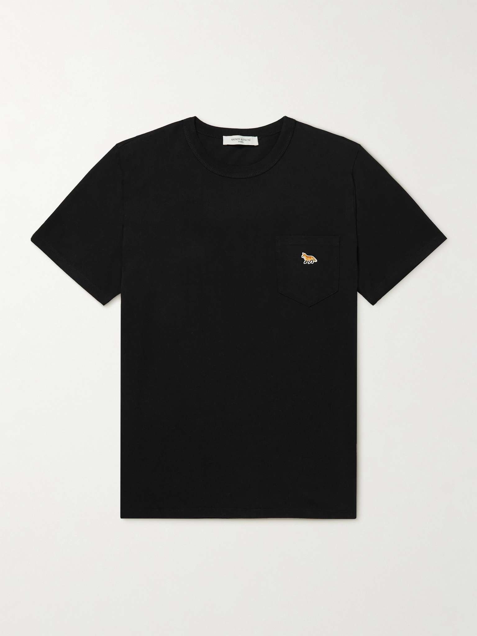 Logo-Appliquéd Cotton-Jersey T-Shirt - 1