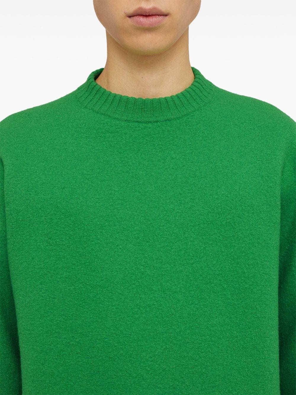 crew-neck wool jumper - 3