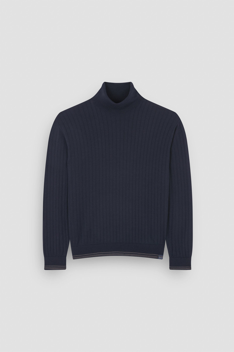 WOOL AND CASHMERE TURTLENECK SWEATER 1
