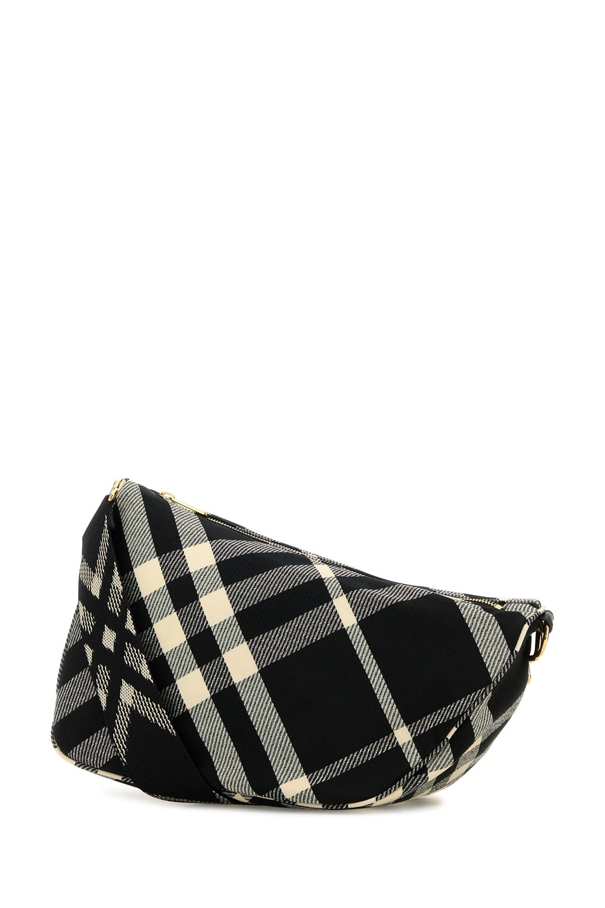 Burberry Women Embroidered Fabric Medium Shield Crossbody Bag - 2
