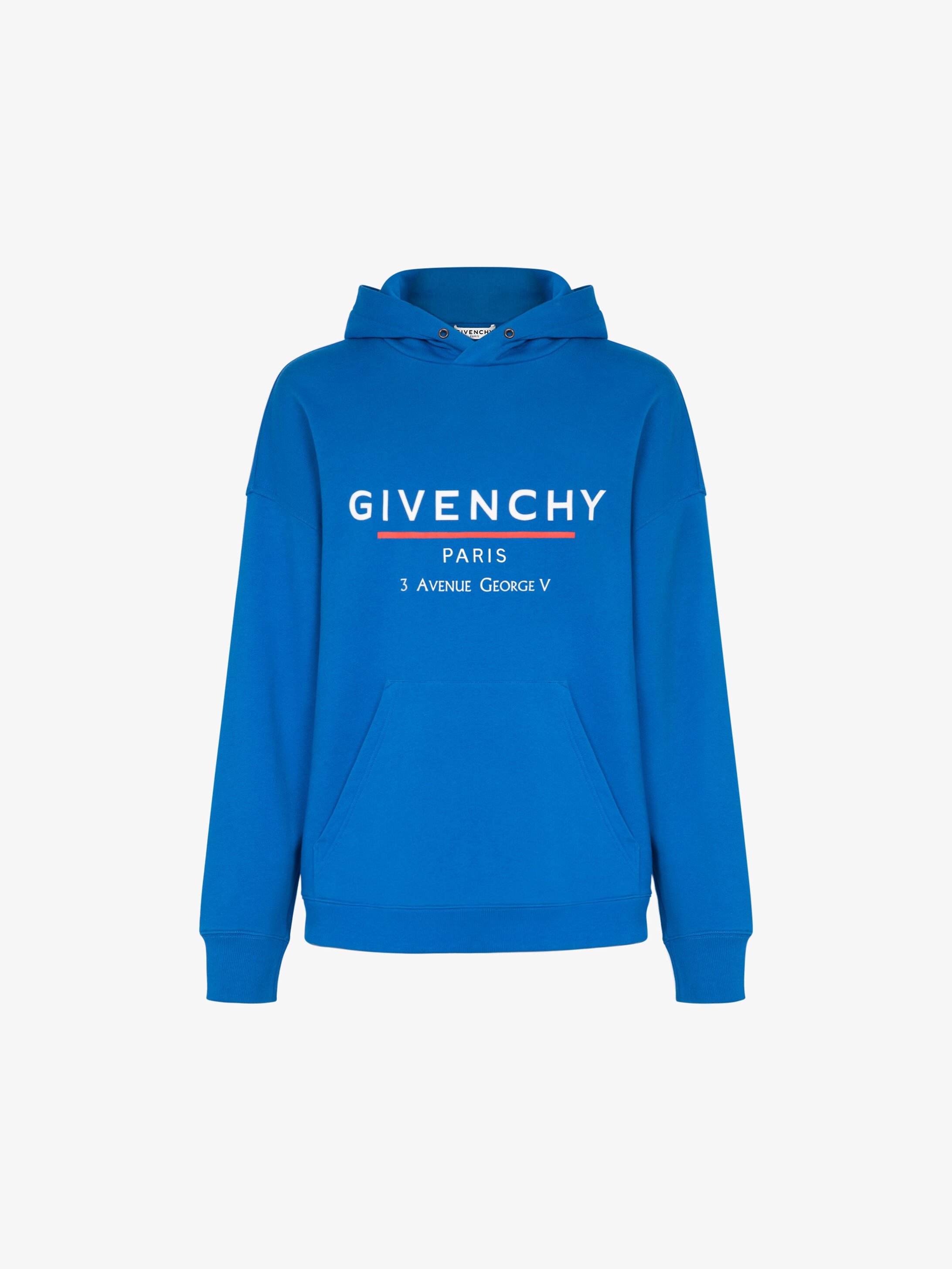 GIVENCHY Label printed hoodie - 1