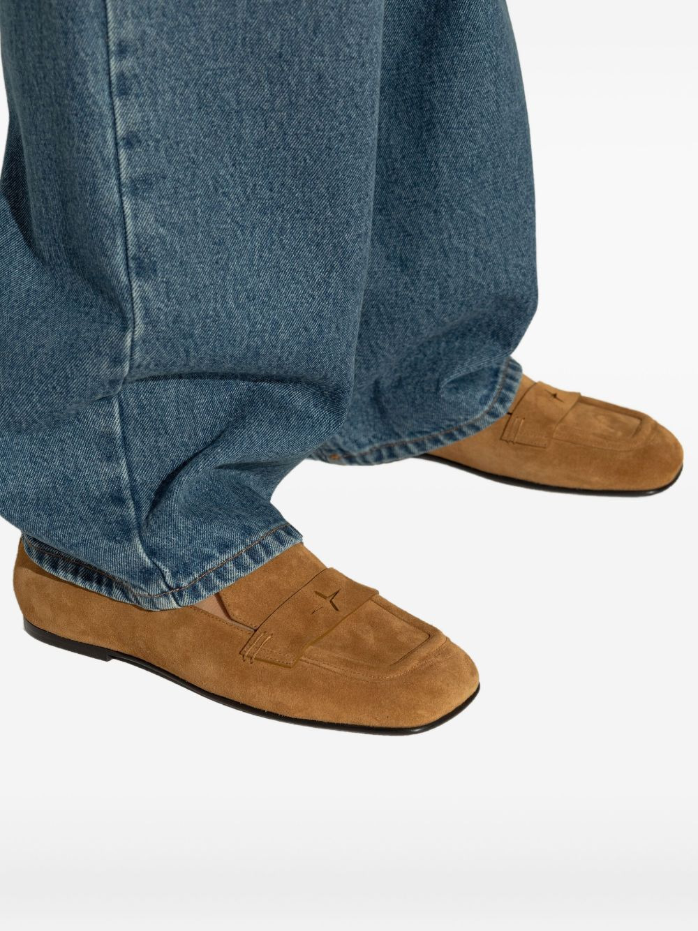 suede leather loafers - 5