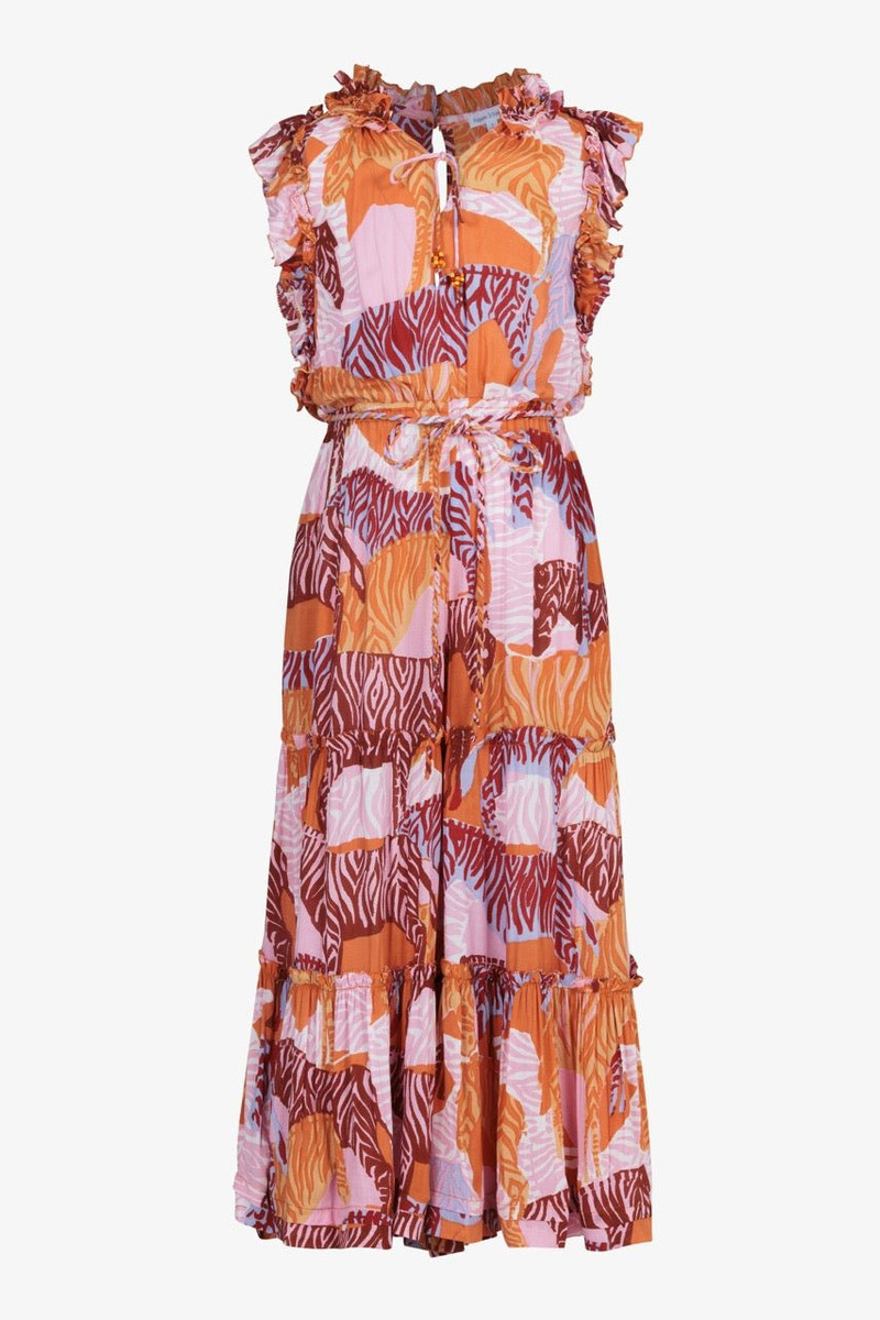 Long Jumpsuit Belene for girls - Pink Ashanti 1