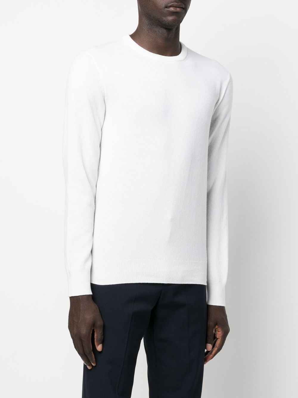 crew neck cashmere sweater - 3