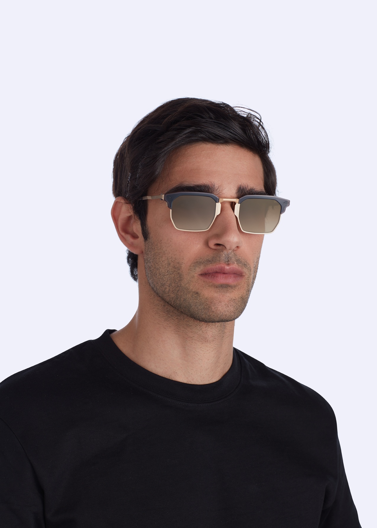 MOVITRA - Movitra – Jonathan Black / Rose Gold with Gradient Brown Lenses - 4