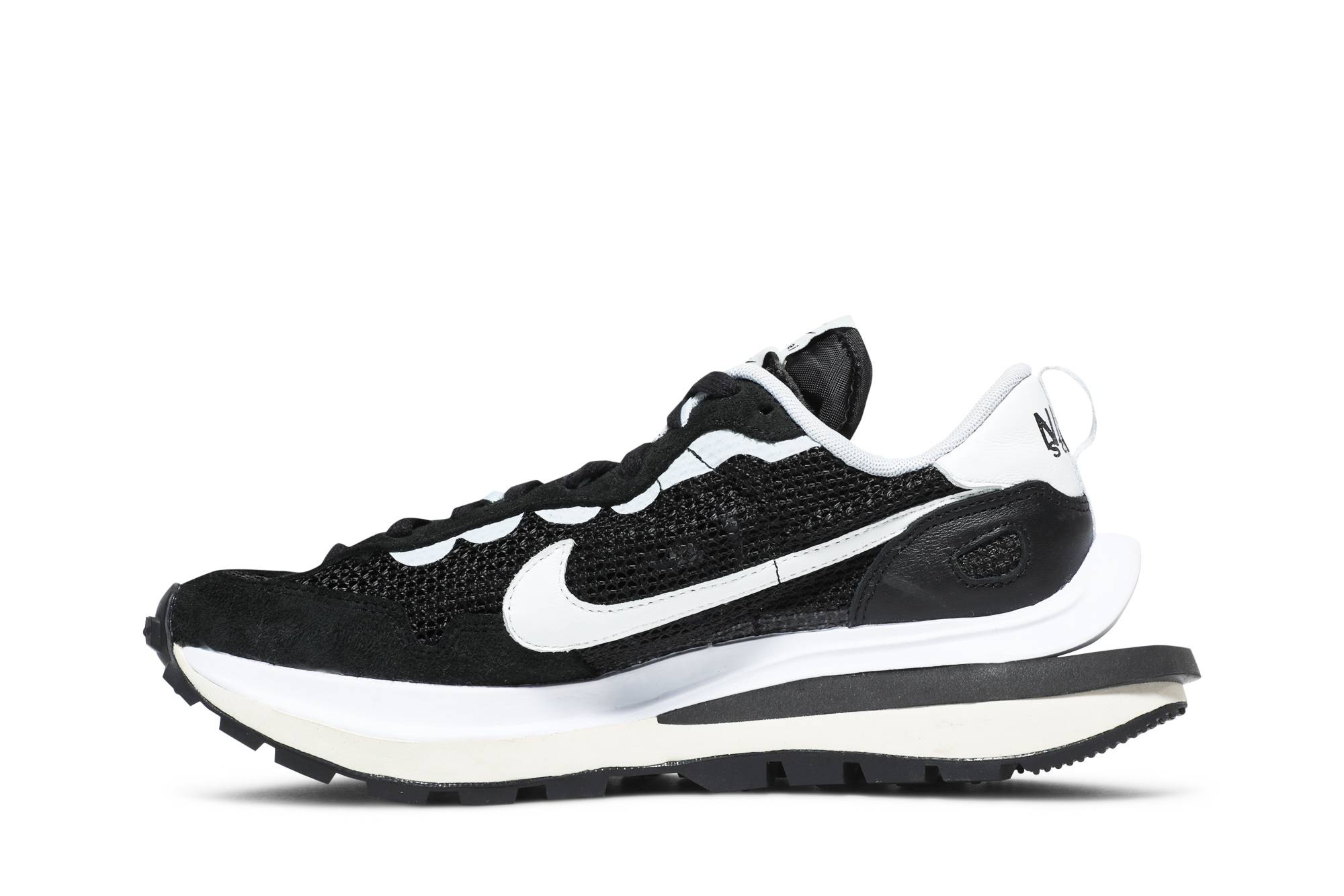 sacai x VaporWaffle 'Black White' - 3