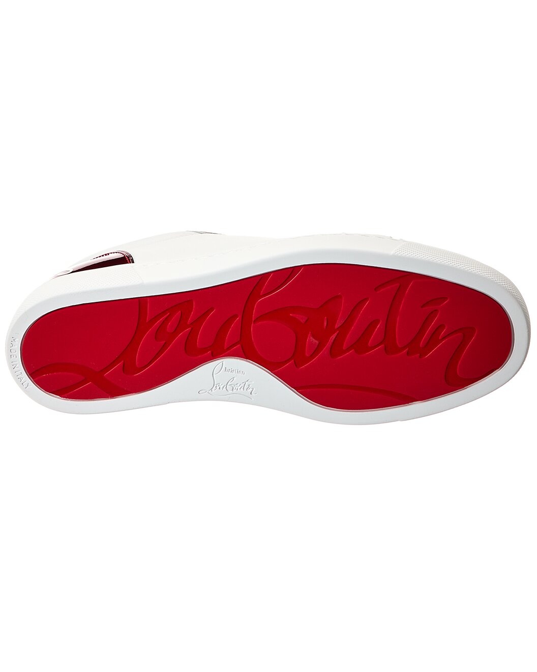 Christian Louboutin Fun Louise Junior Leather Sneaker - 4