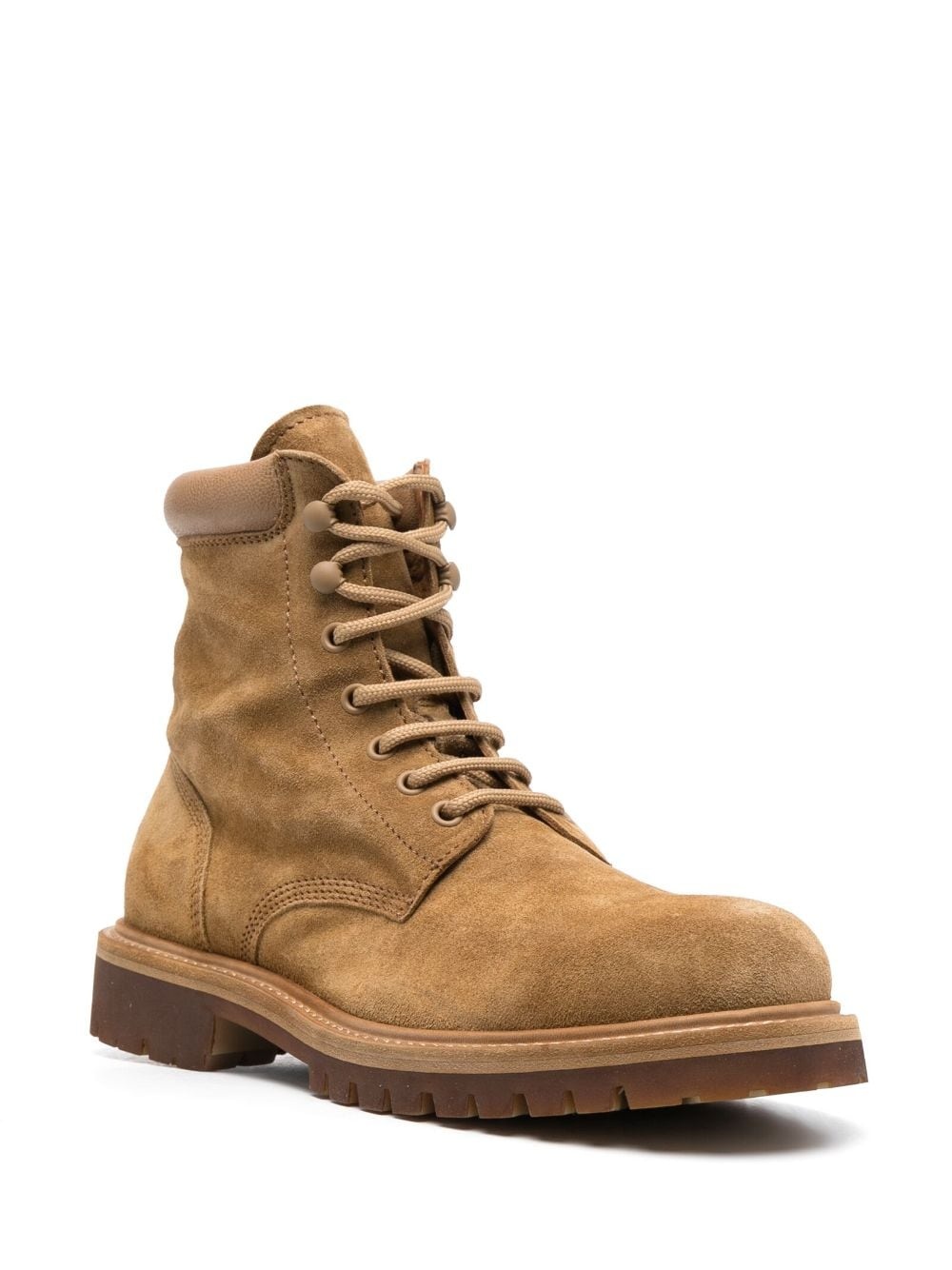 lace-up leather boots - 2