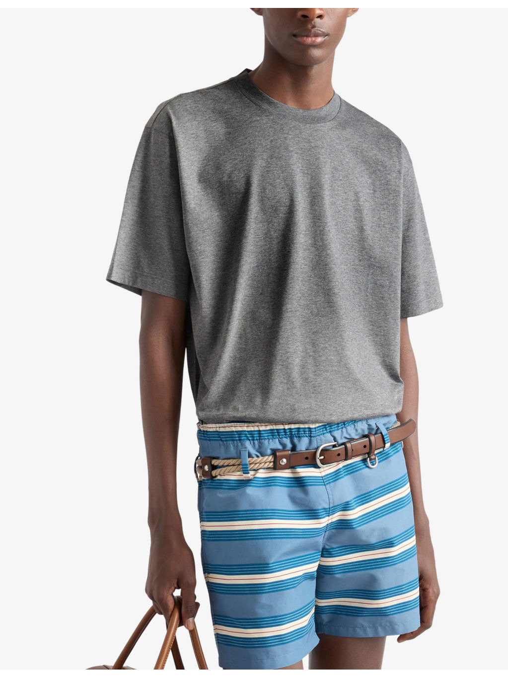 Logo-Embroidered Crewneck Cotton-Jersey T-Shirt - 3