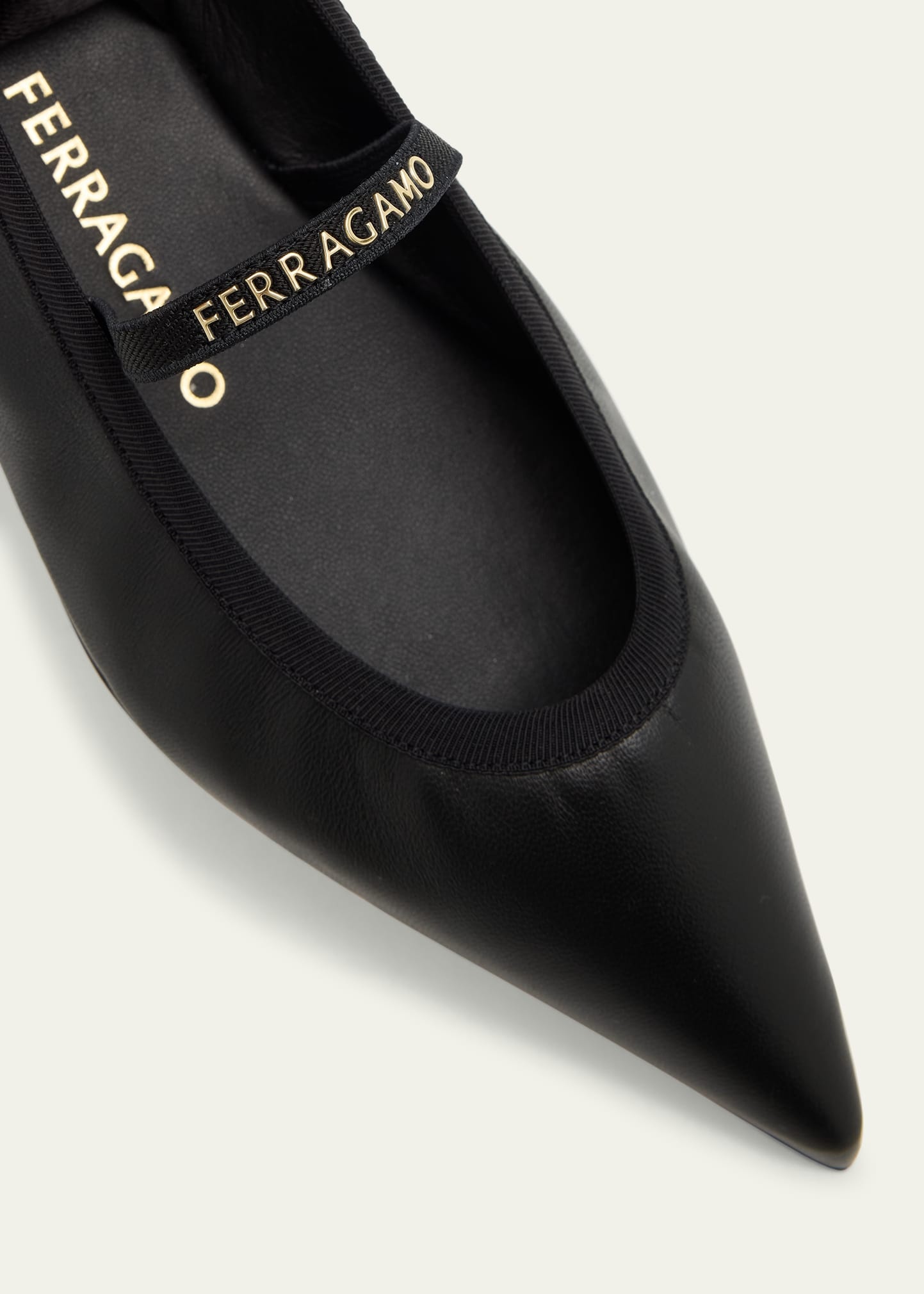 Carice Lace-Up Ballerina Flats - 4
