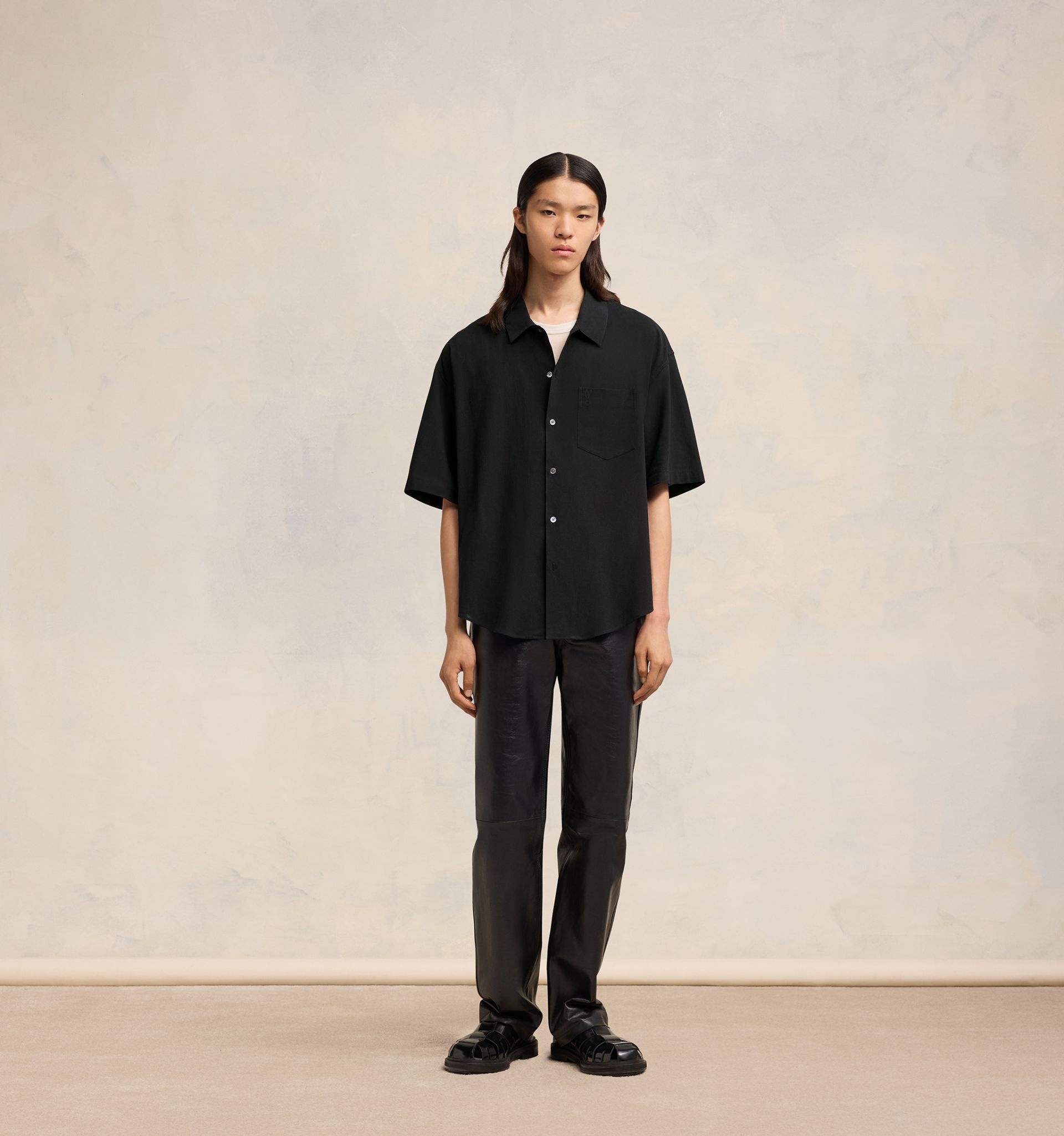 Camp Collar Short Sleeve Shirt - 3