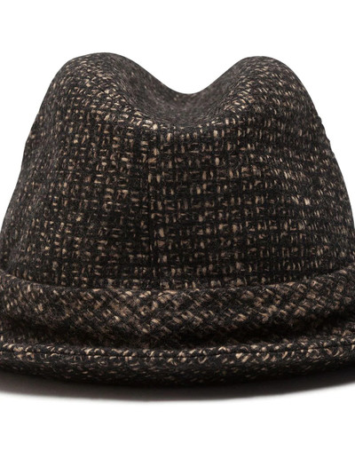 Dolce & Gabbana tweed fedora hat outlook