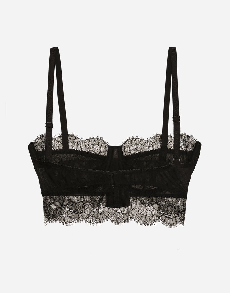 Lace balconette bralette - 2