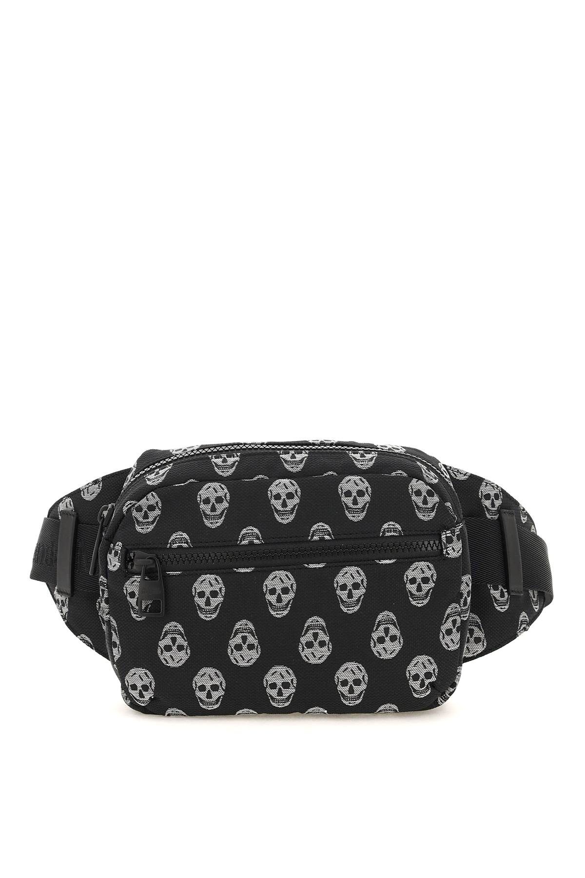 SKULL JACQUARD URBAN BELT BAG - 1