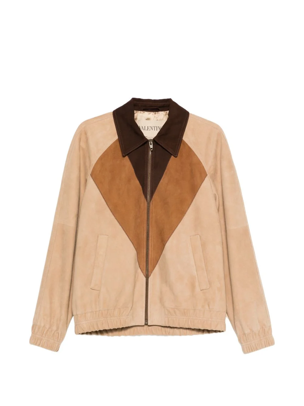 diamond panel collar jacket - 1