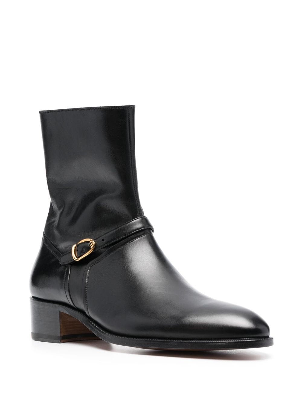 buckle-embellished ankle boots - 2