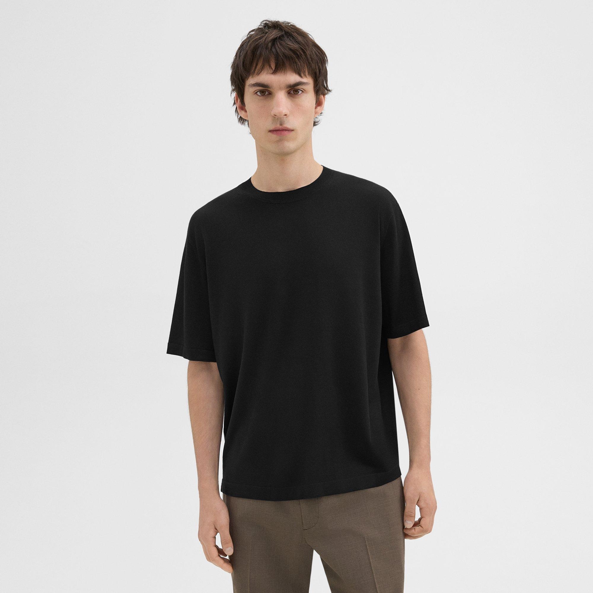 Relaxed Tee in Regal Wool - 3
