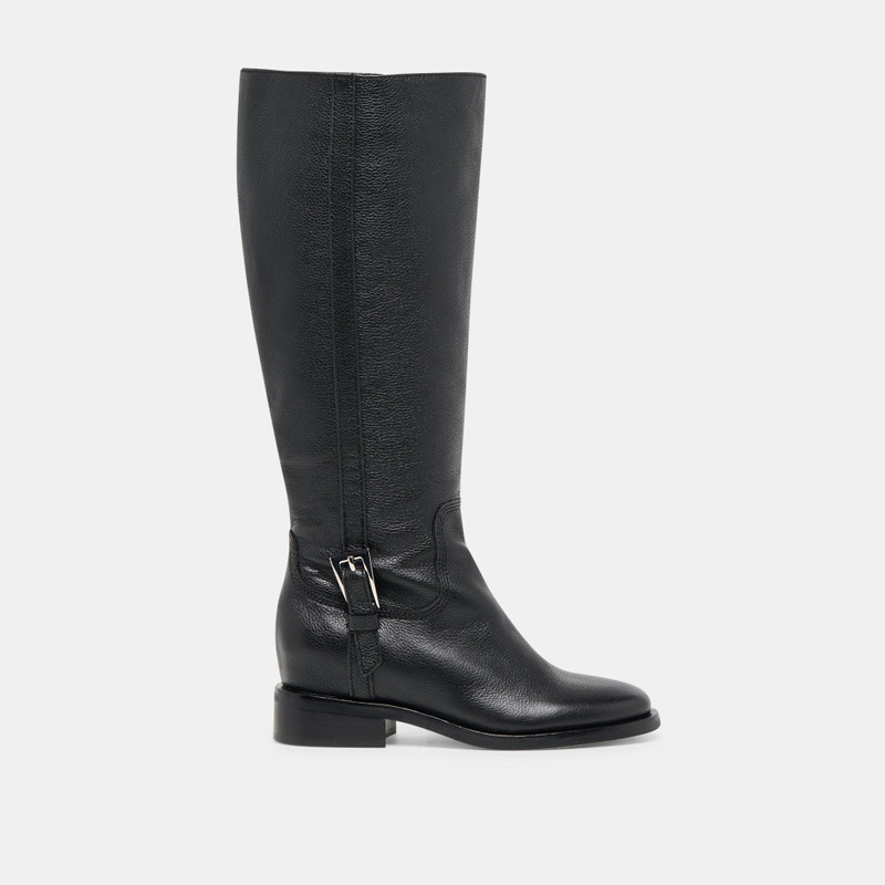 KILIAN H2O WIDE CALF BOOTS BLACK LEATHER 1