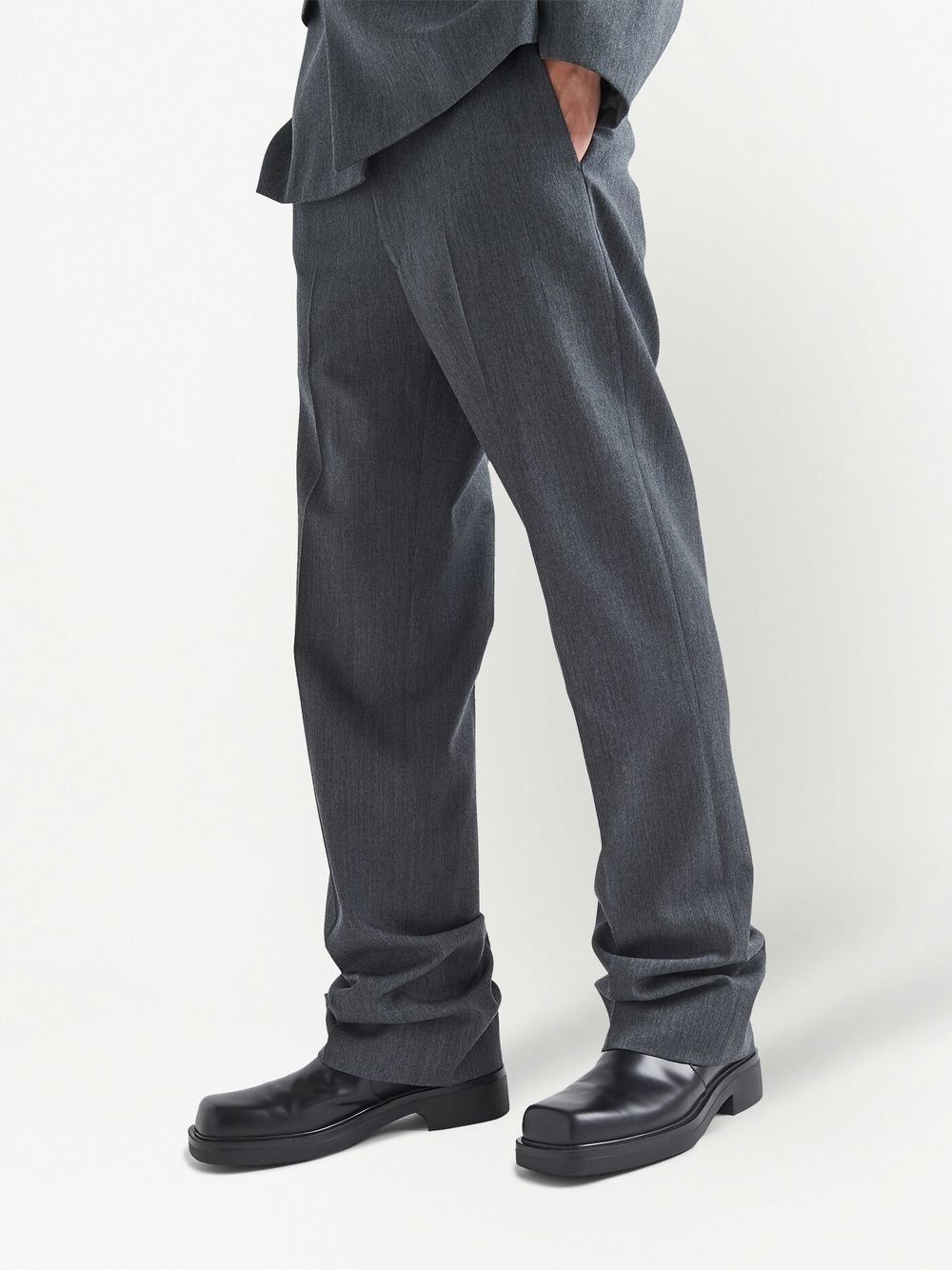 tailored wool trousers - 3