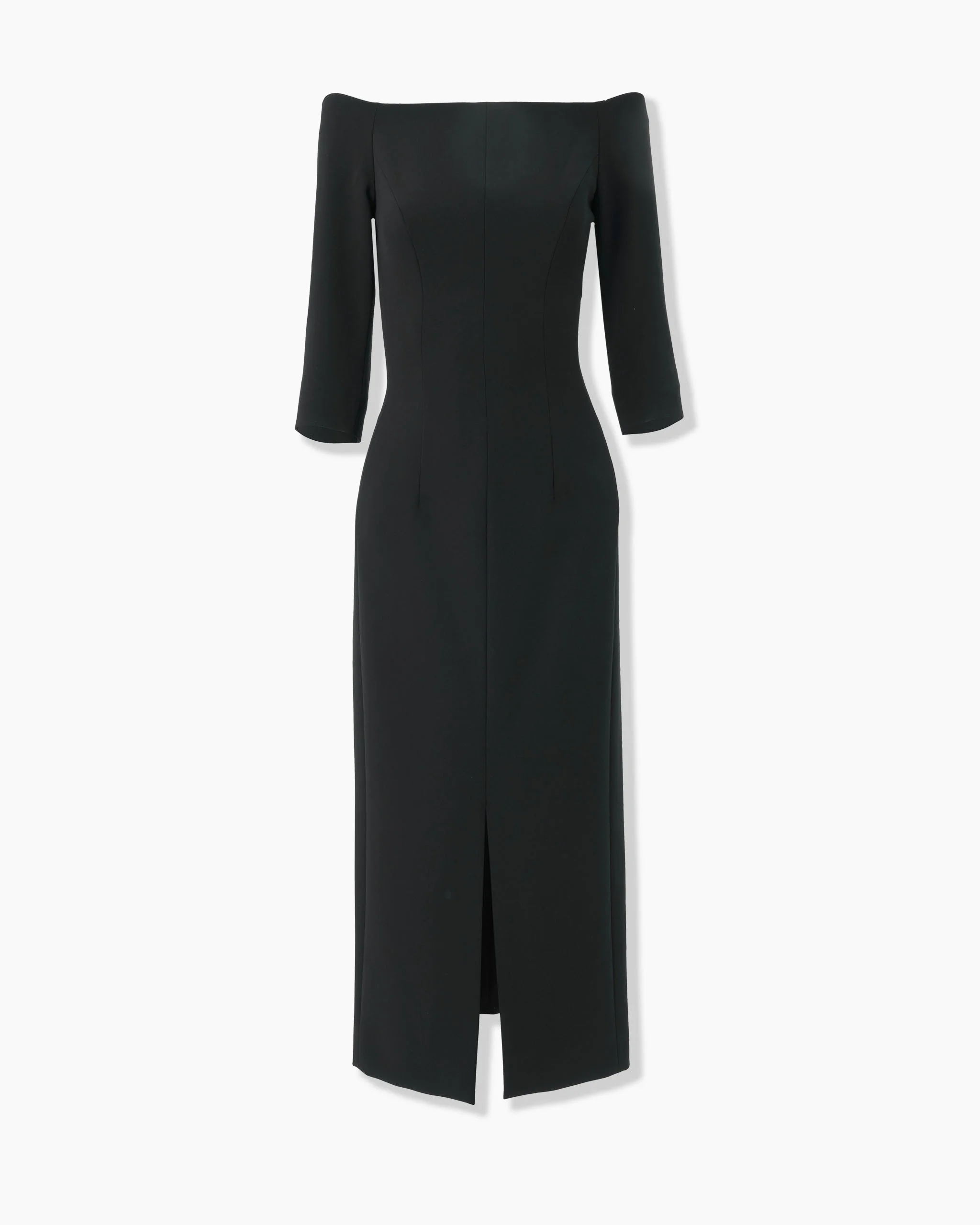 Off-Shoulder Midi Dress - 1