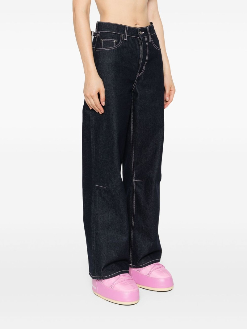 high-rise straight-leg jeans 3