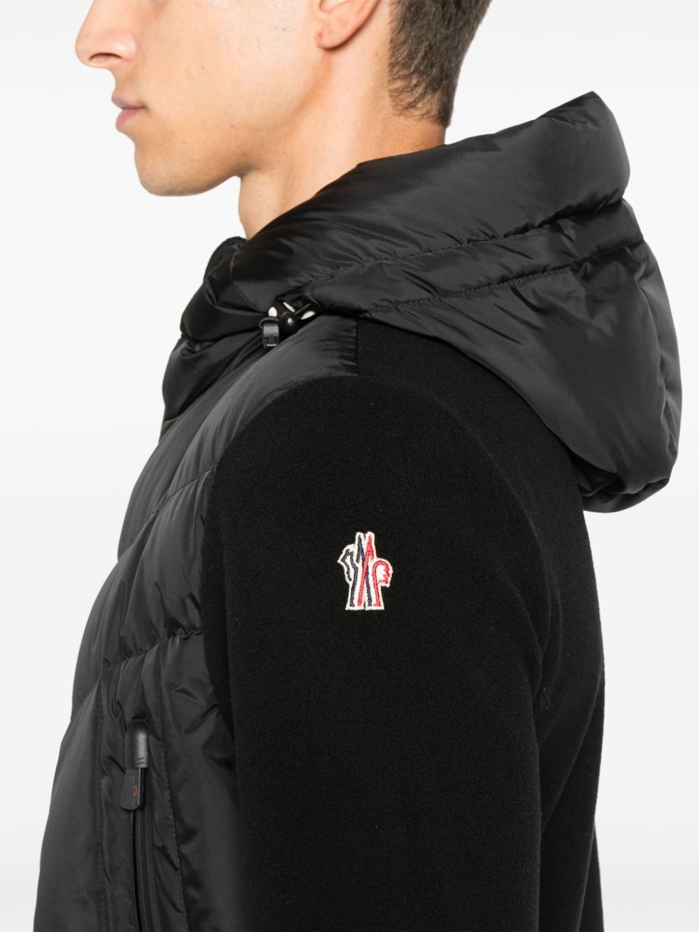 quilted-panelled jacket - 5