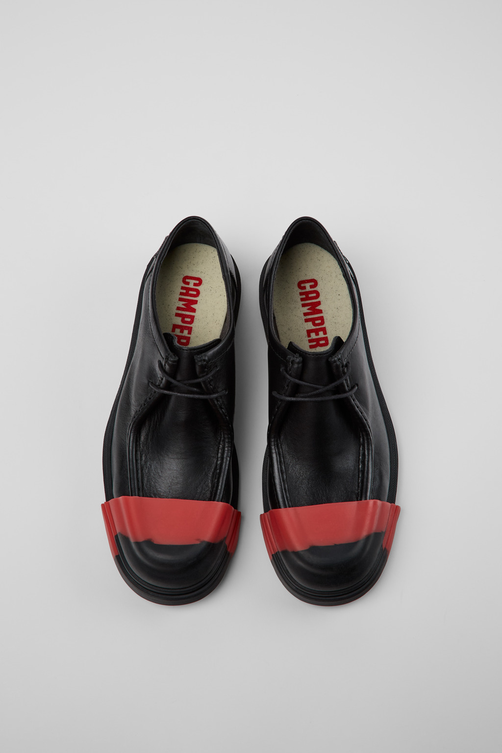 Black Leather Shoes for Men. - 4