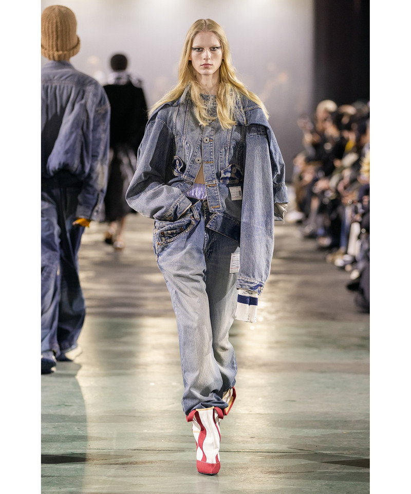 Reversed Front Denim Jacket 24