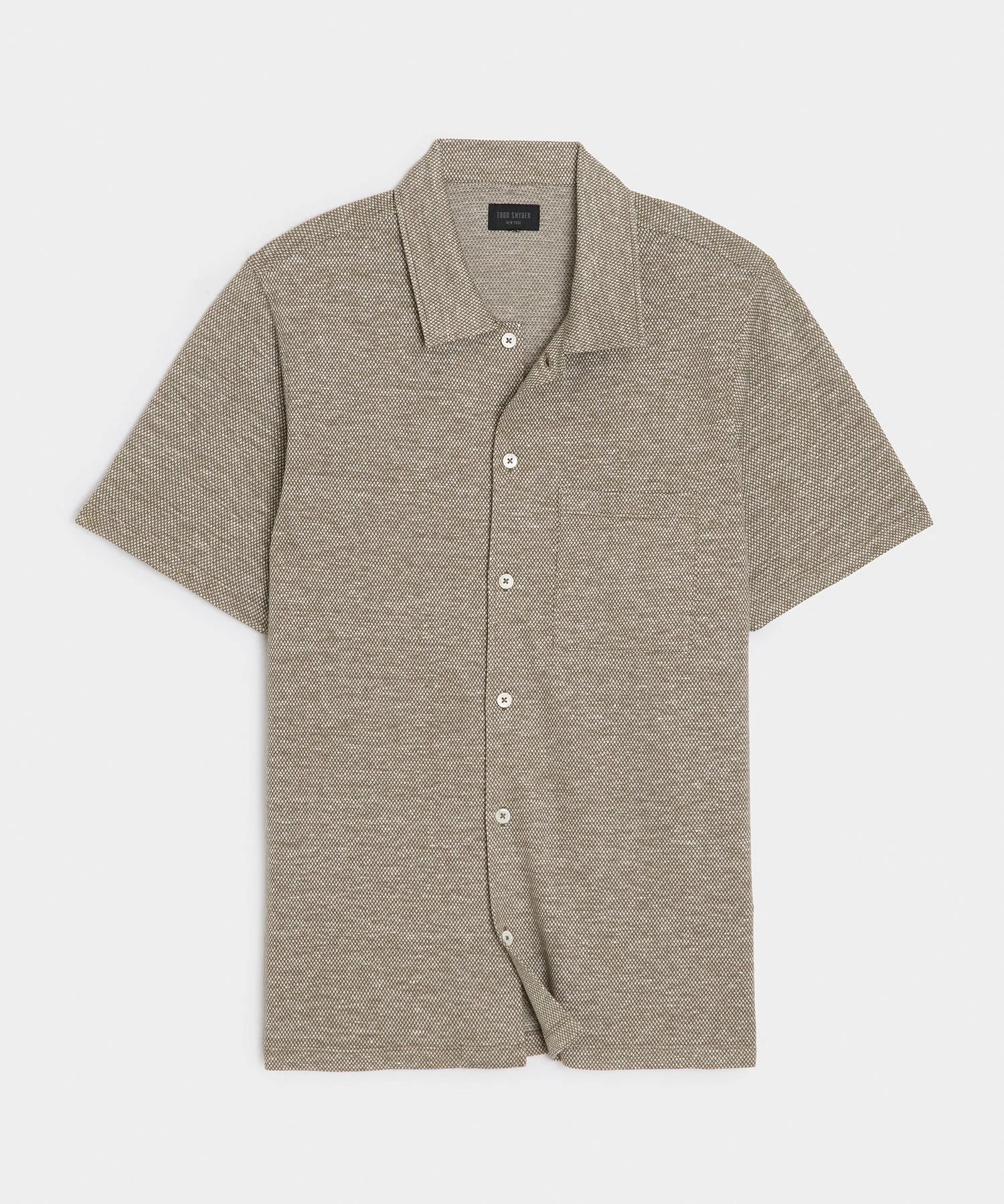 Cotton Jacquard Shirt - 1