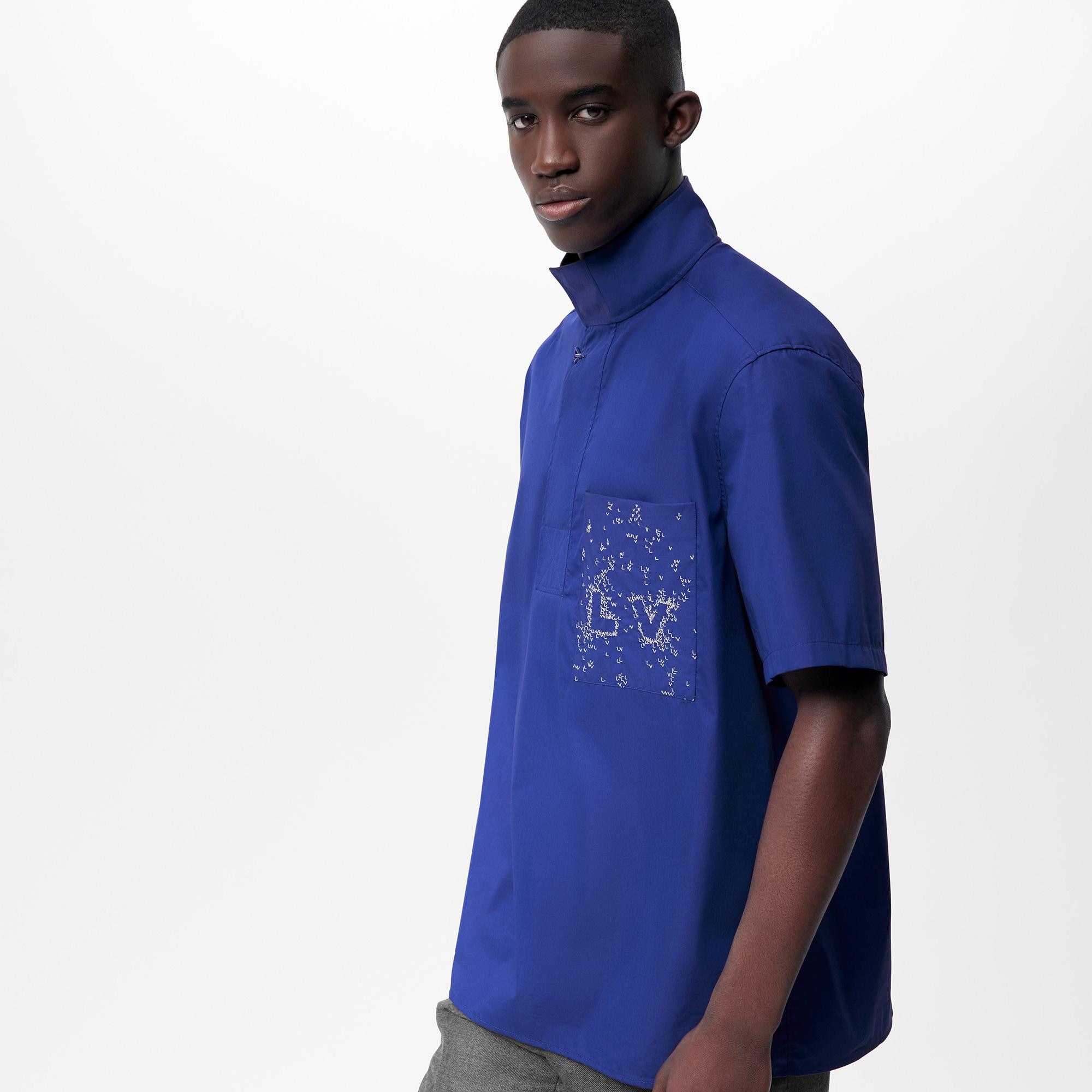LV Spread Short-Sleeed Regular Shirt - 3