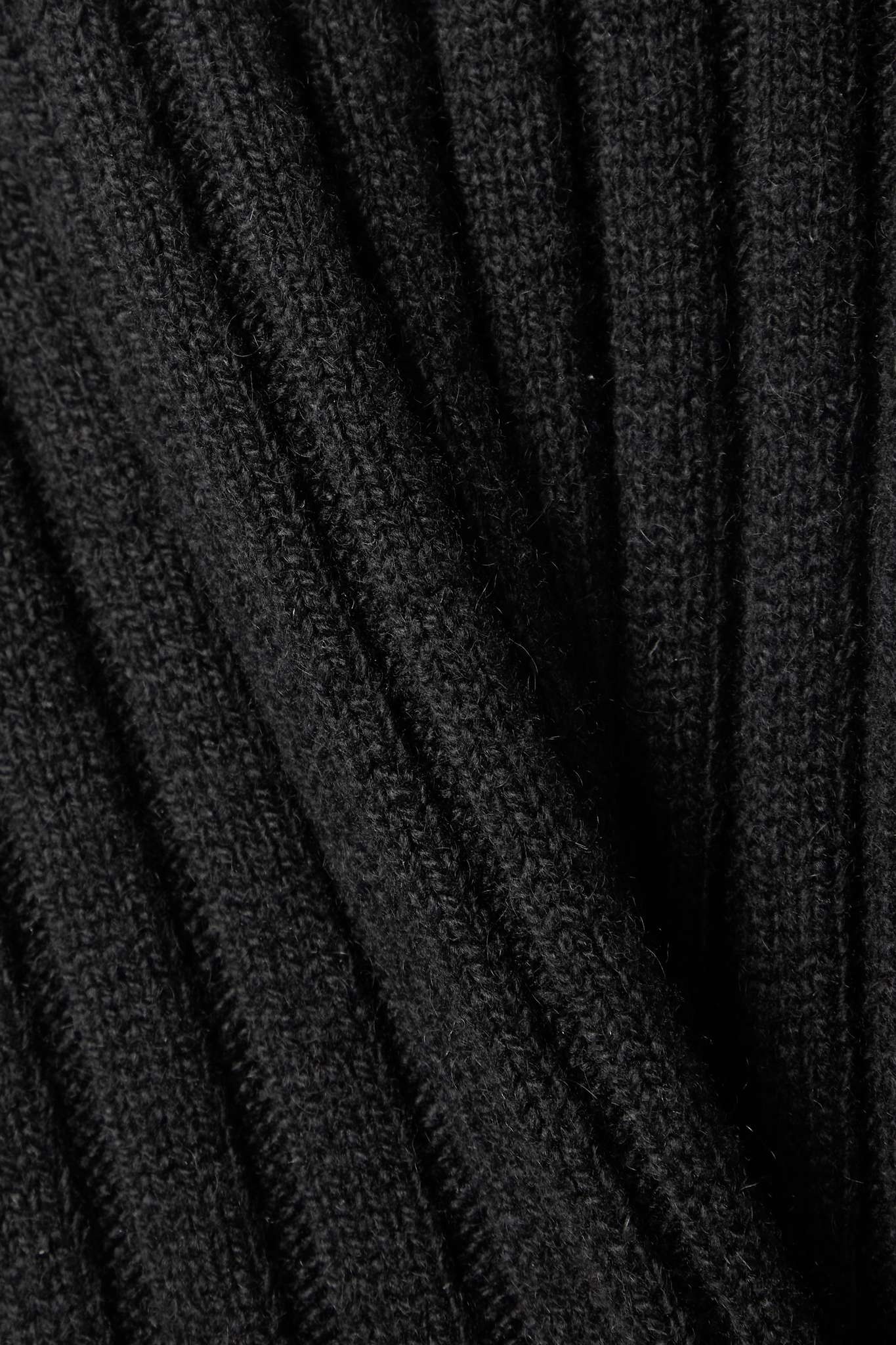 Depinal ribbed cashmere and mohair-blend turtleneck sweater - 4