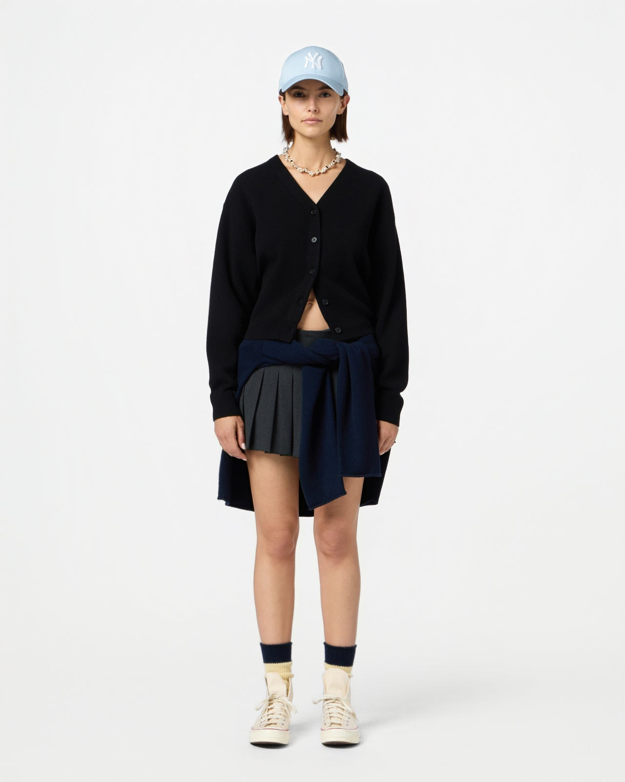 Collegiate Cardigan In Cashmere - 2