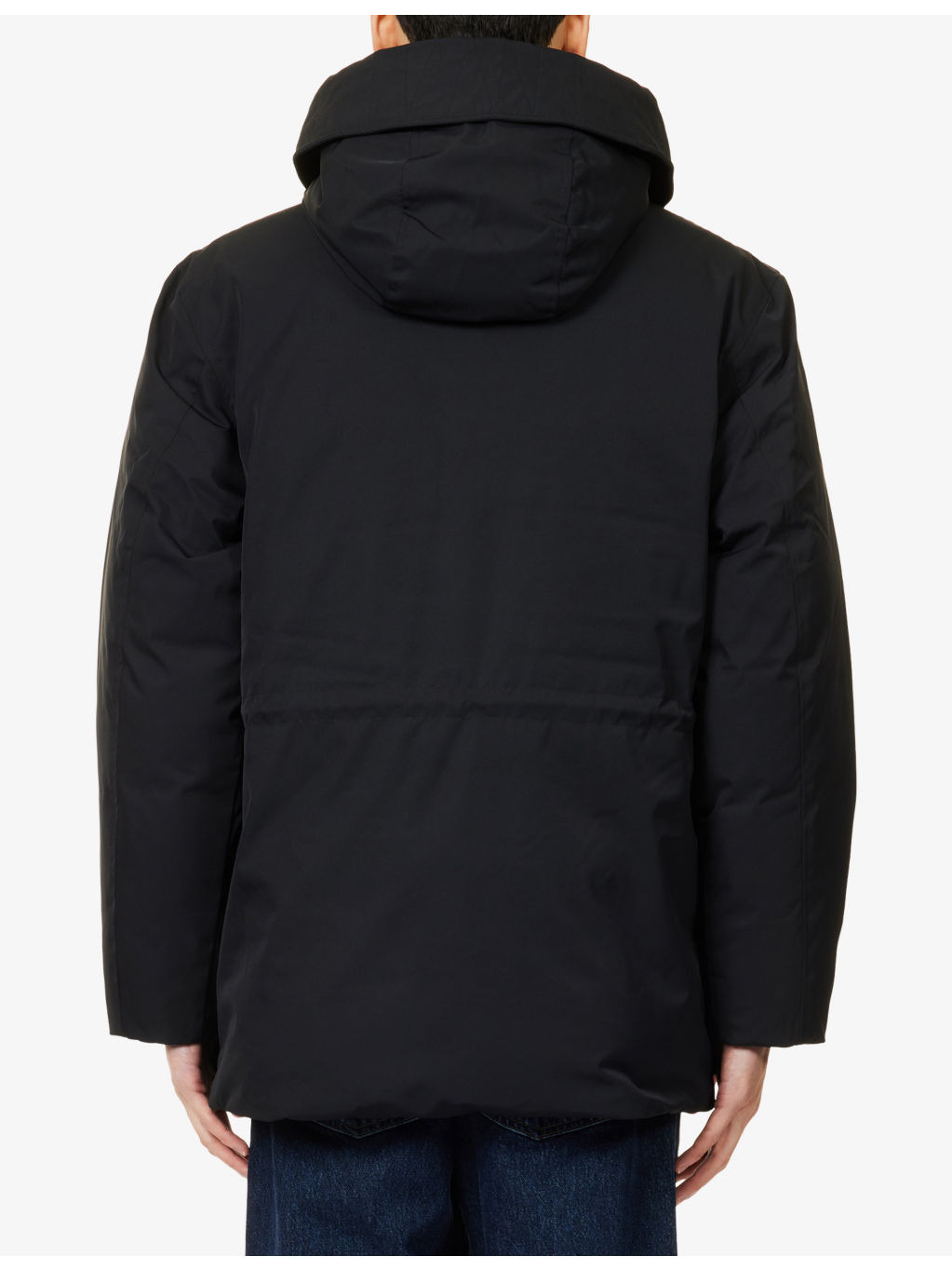 Embroidered-Logo Flap-Pocket Shell Jacket - 4