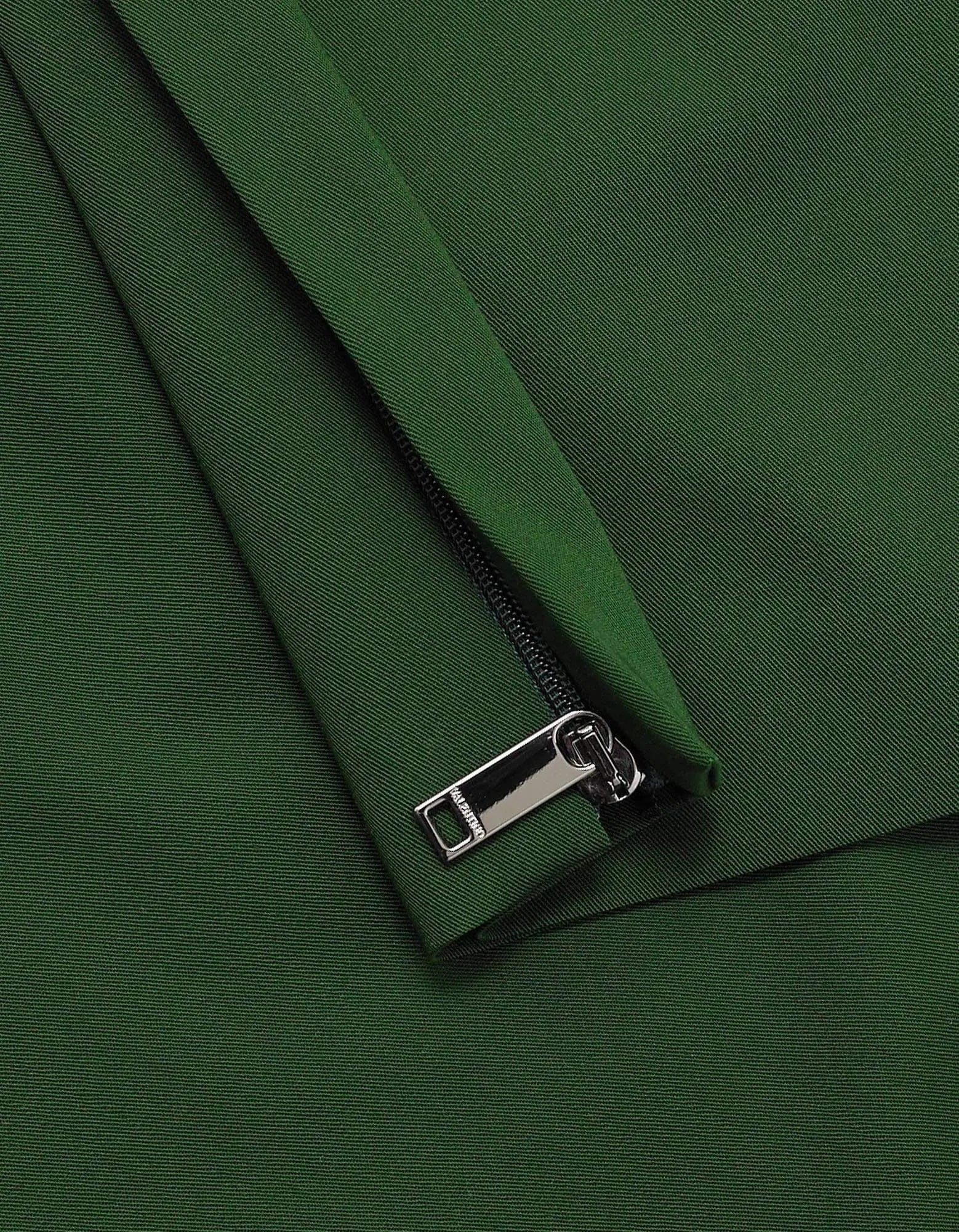 Valentino Green Side Stripe Trousers - 4