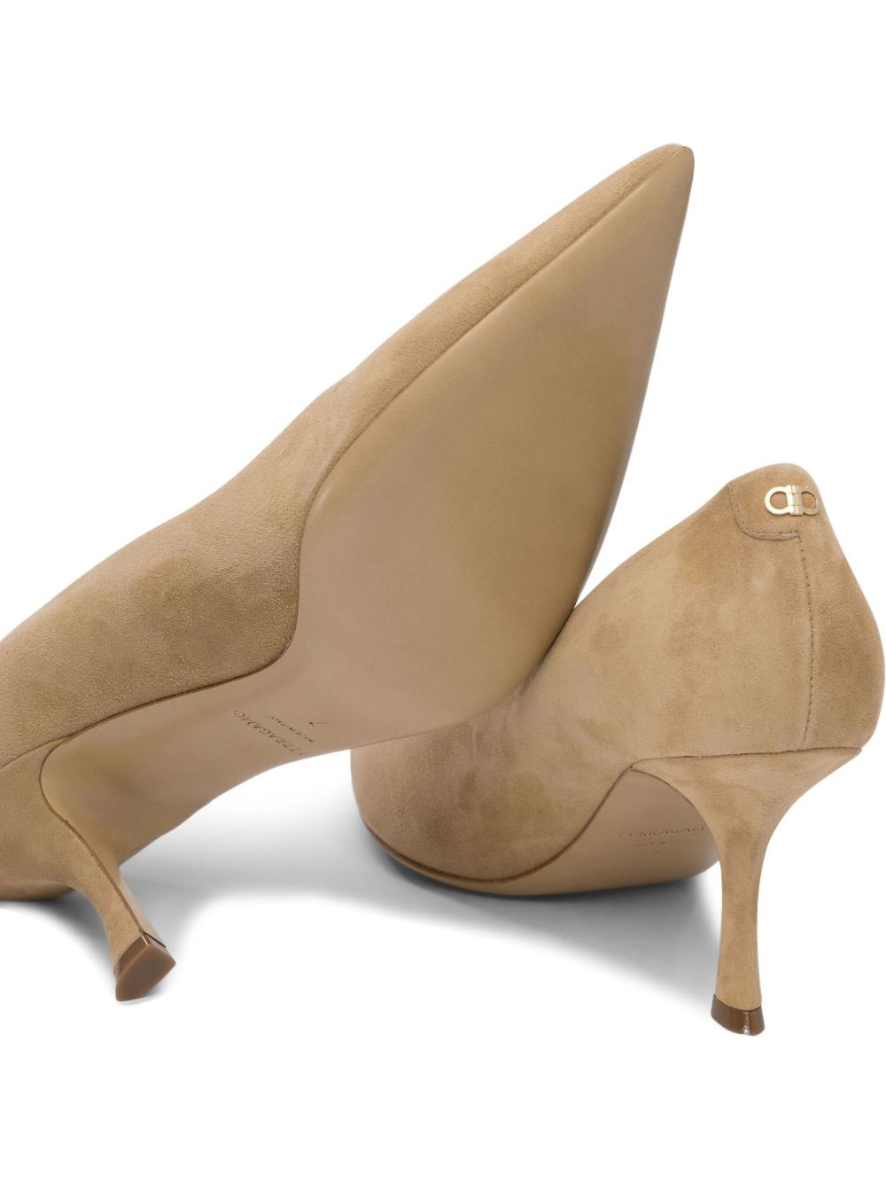 70mm suede pumps - 5