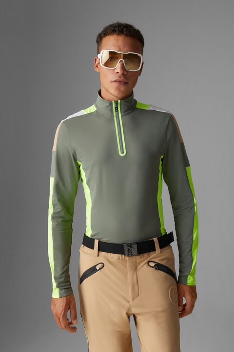 Mica First layer in Olive green/Neon yellow - 2