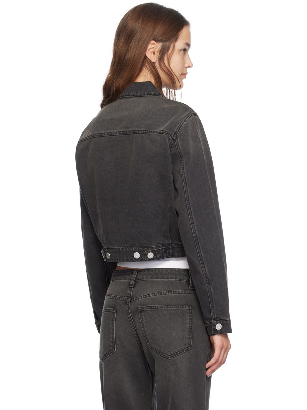 Gray Workwear Denim Jacket - 3