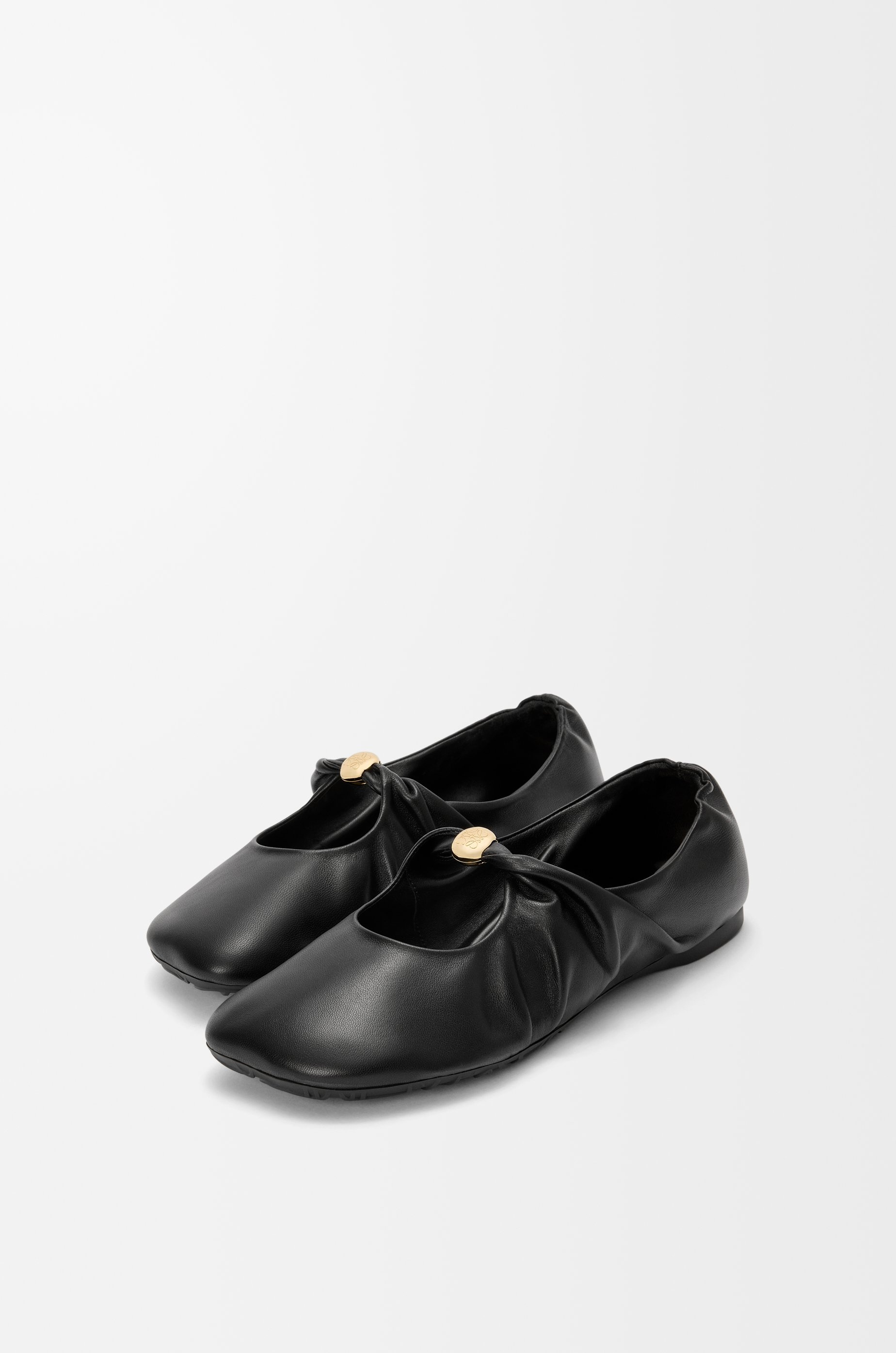 Pebble Soft ballerina in nappa lambskin - 3