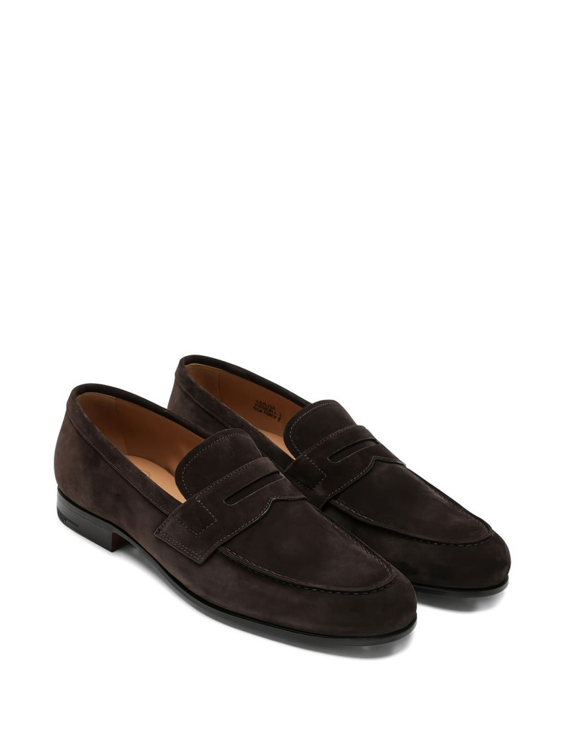 Church's Heswall ebony strap loafers outlook