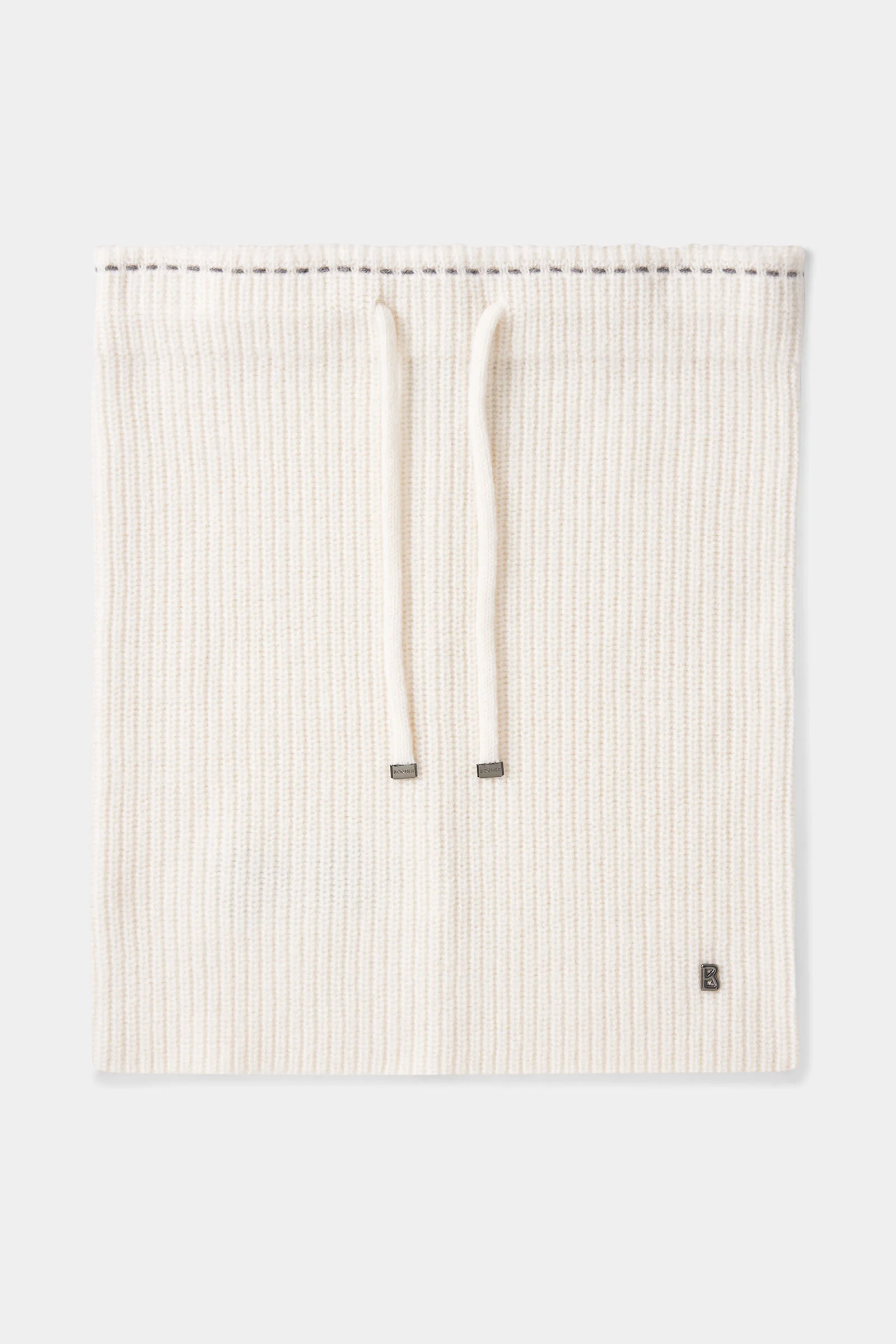 Merve loop scarf in Cream - 1