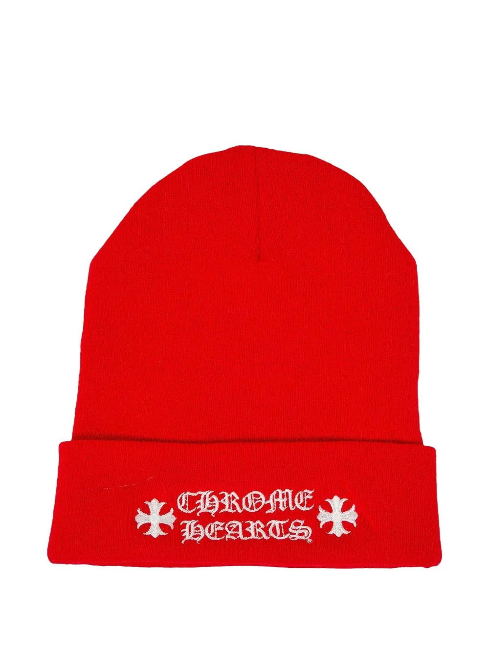 logo-embroidered beanie - 1