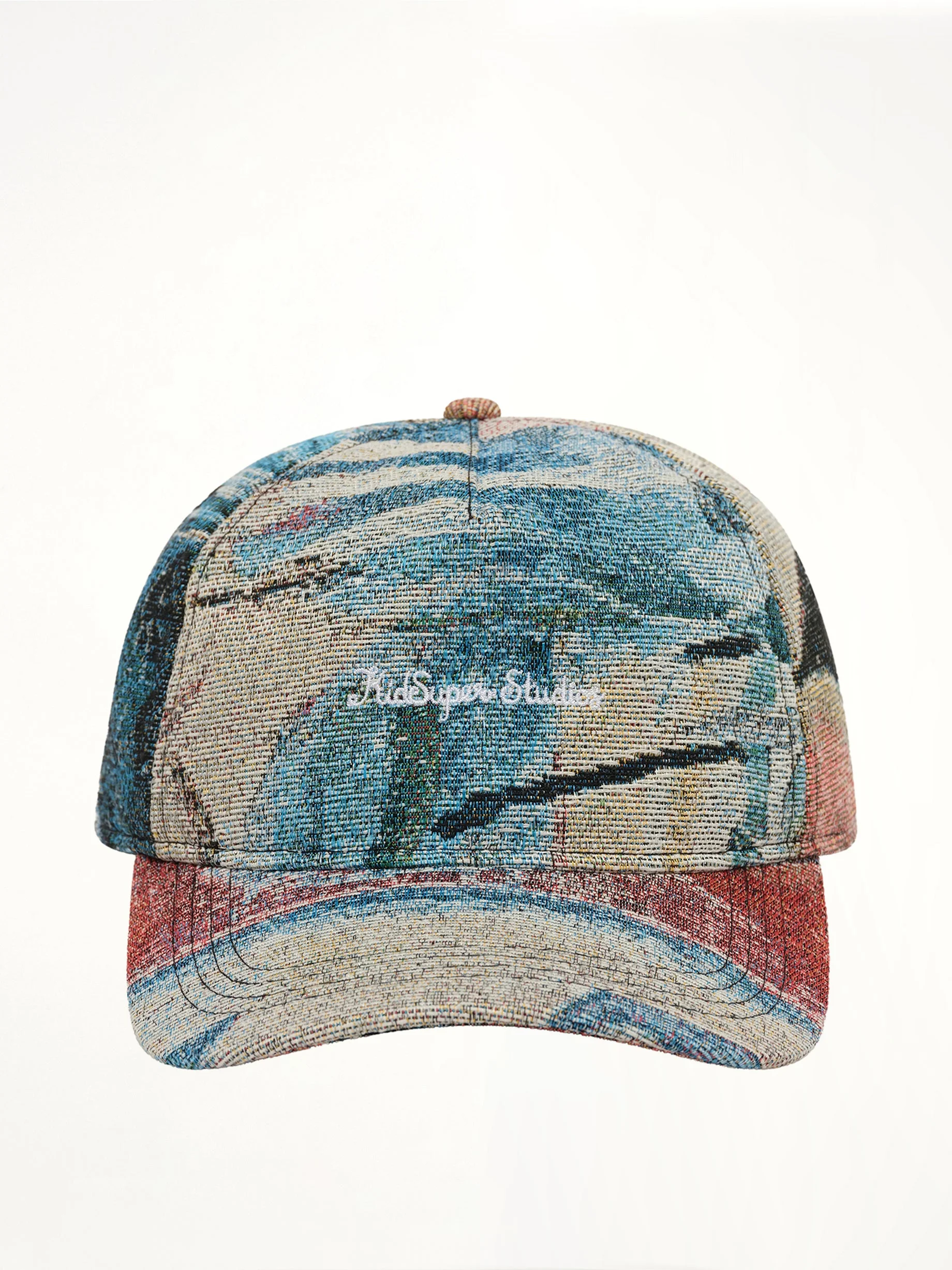 Jacquard Art Script Logo Hat in Multicolour - 1