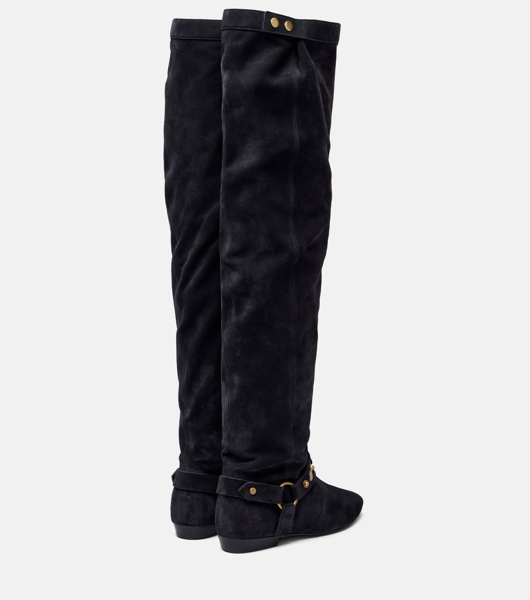 Selize suede over-the-knee boots - 2