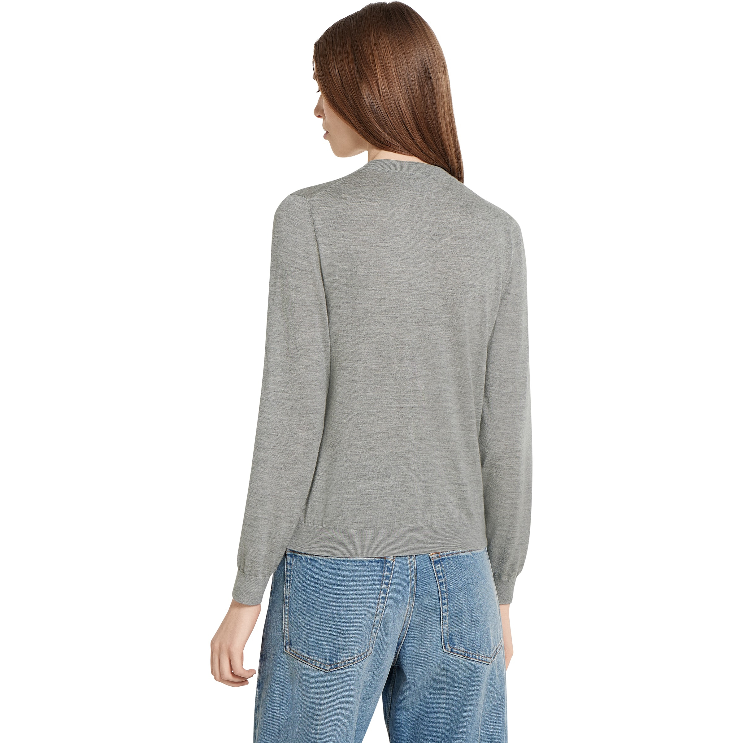 Cashmere silk cardigan - 4