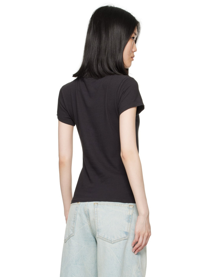 Black Hanes Edition 1960s Slim T-shirt 3