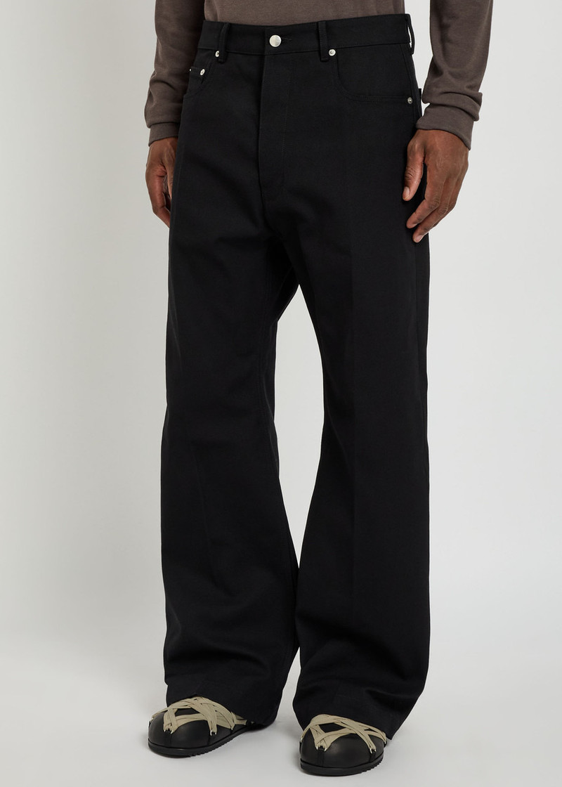 Rick Owens Rick Owens Geth Wide-leg Twill Jeans outlook