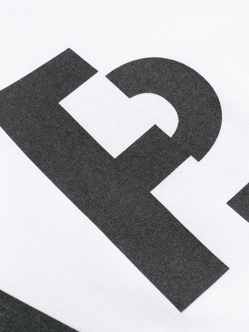 logo print T-shirt 7