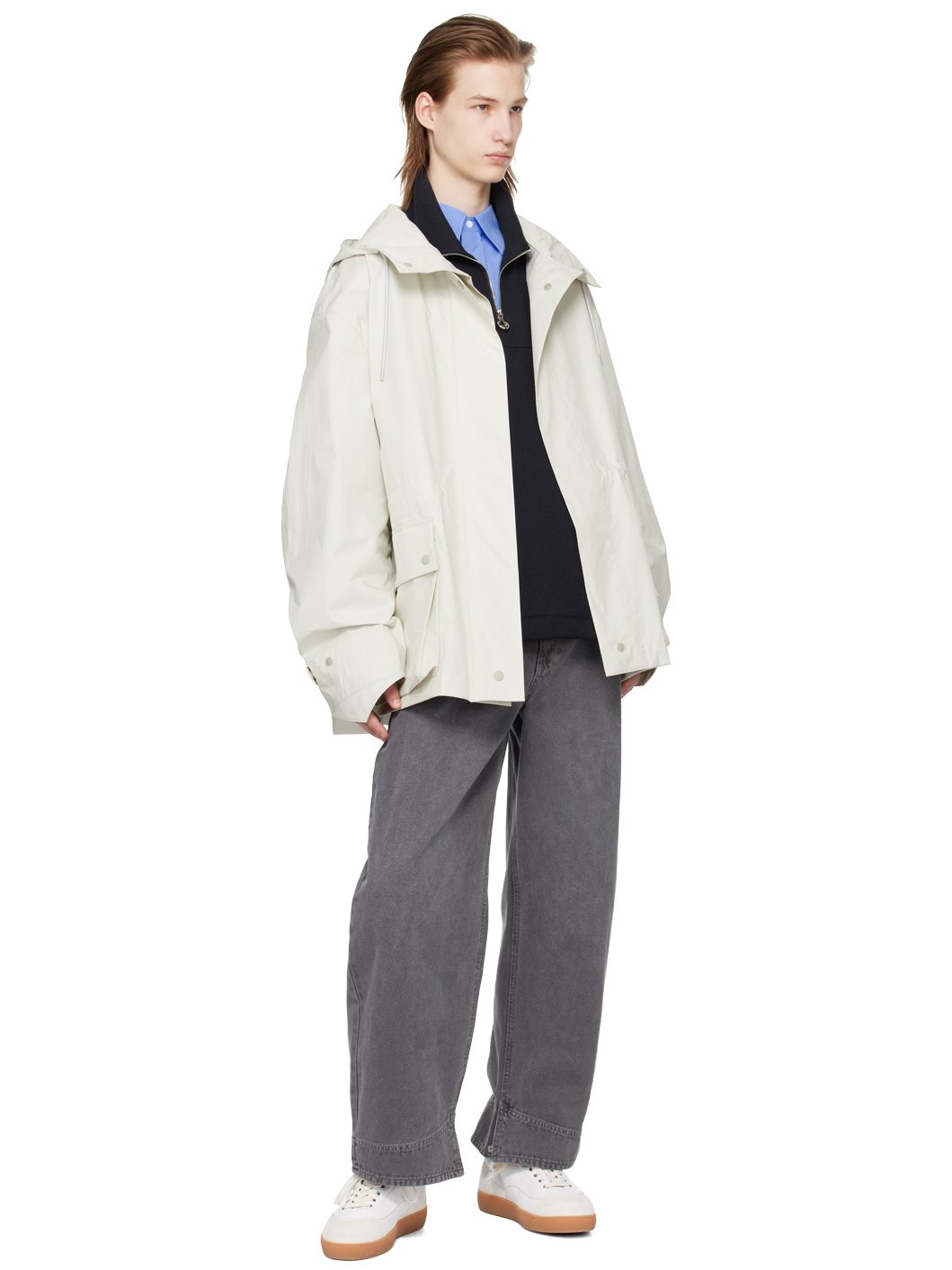 Gray Bellows Pocket Jacket - 4