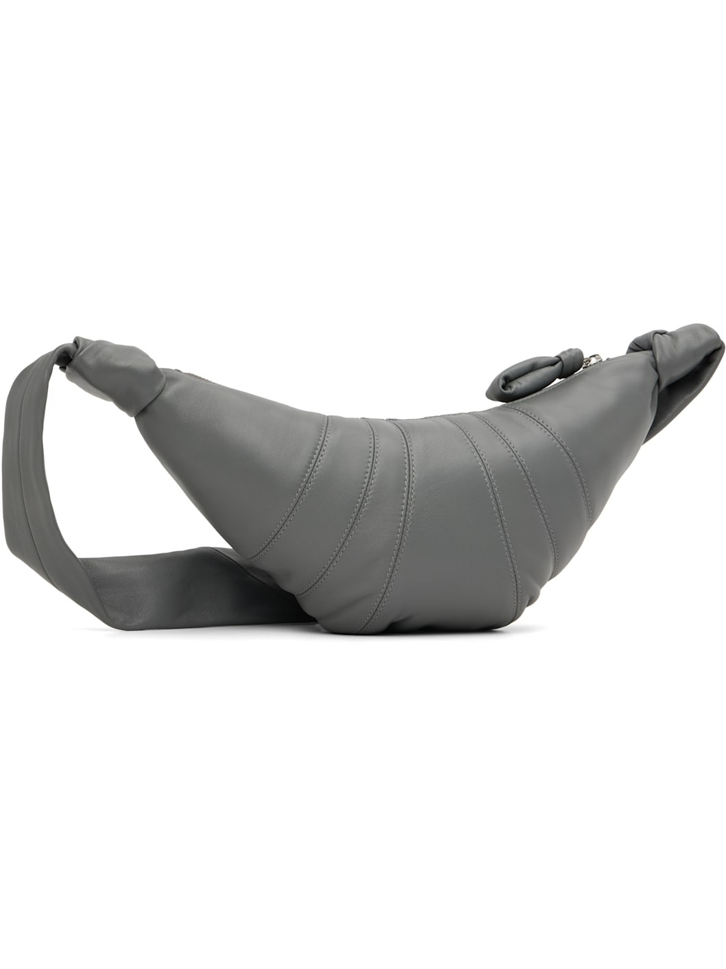 Gray Small Croissant Bag - 3